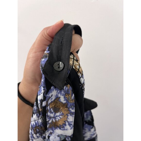 Anthropologie Womens Floral Asymmetrical Maxi Dress Boho, cottagecore grandmacor - Picture 13 of 13